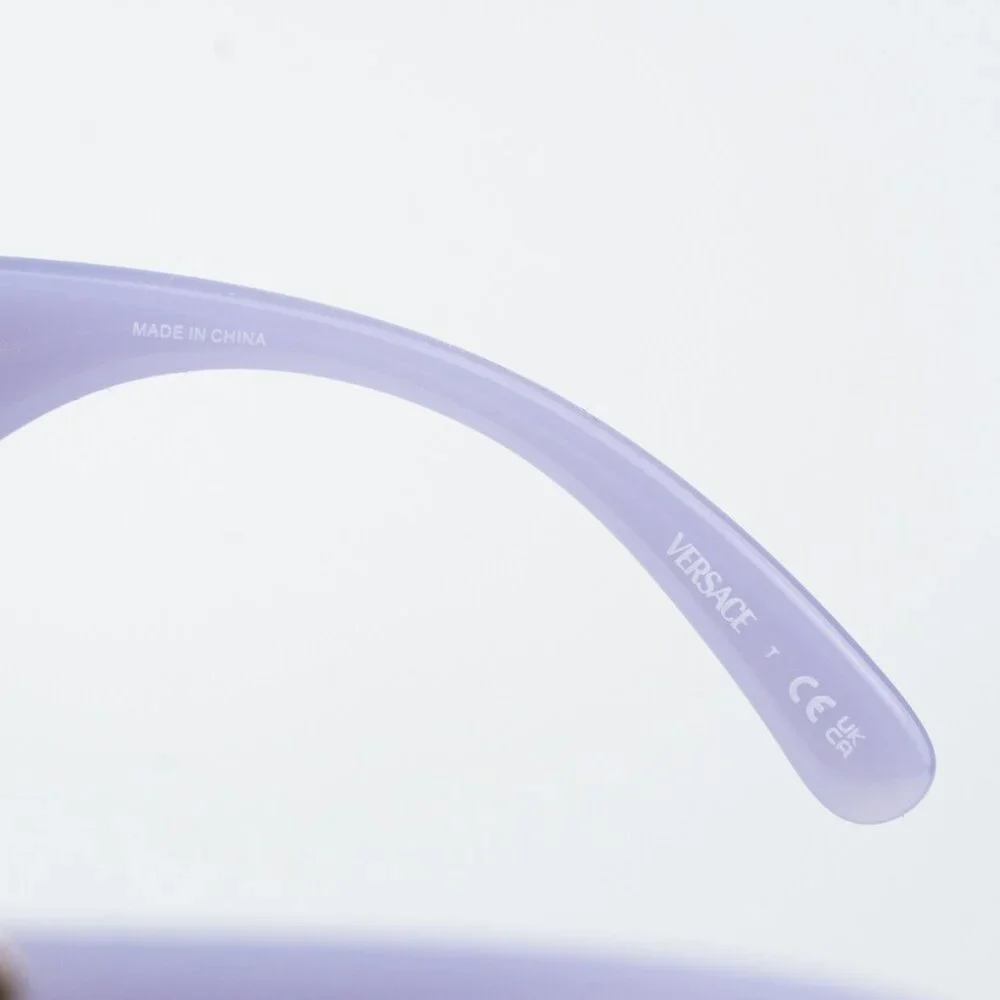 Versace KIDS Sunglasses Transparent Lavender Grey Rectangle VK4429U 552687
